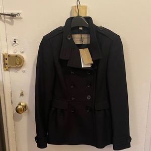 Burberry  Navy Blue Jacket/Coat